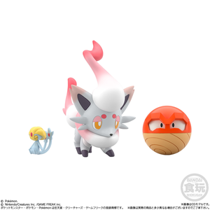 Figura Original de BANDAI, Figura de Colección a Escala de Hisui <span class=keywords><strong>Typhlosion</strong></span>, Oshawott, Mesprit, Zoroark, Modelo de PVC, Muñeco de Juguete - Product Image 2