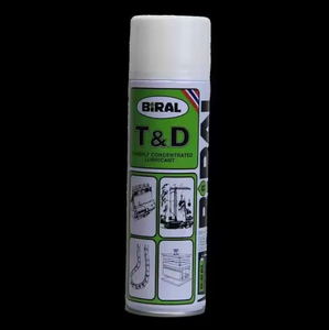 Grasa Adhesiva en Aerosol Biral T&D 500ml, Inhibidor de Óxido ISO VG 15 para Hierro Metálico - Product Image 3