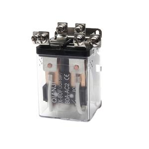 <span class=keywords><strong>Qianji</strong></span> JQX-80F รีเลย์แรงดันไฟฟ้า12V 220V ผู้ผลิตรีเลย์พลังงานสูง - Product Image 1