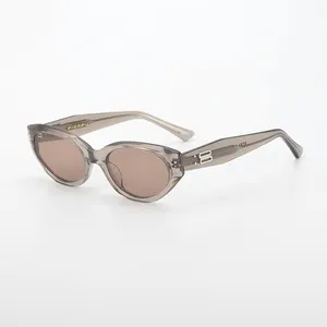 Mode Vintage corée acétate gros GM lunettes de soleil étoile Style marque concepteur Rococo lunettes de soleil femmes à la mode lunettes de soleil UV400