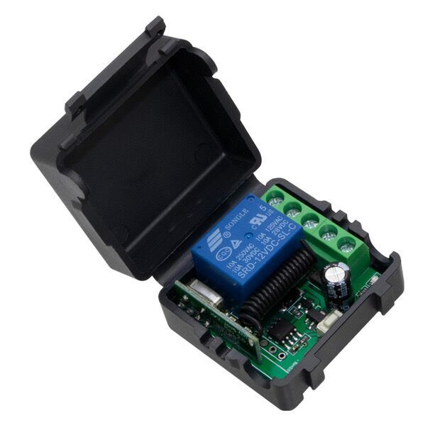 RF Transmitter 433 Mhz Wireless Remote Control Switch DC 12V 1CH Relay Receiver Module