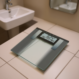 เครื่องชั่งวินิจฉัยโรค Sanitas Glass รุ่น Sbg21 764.35 พร้อมแบตเตอรี่ Cr2032 จำนวน 2 ก้อน - Product Image 3