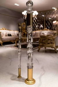 Hệ Thống Lan Can Cầu Thang Trang Trí Ngoại Thất Tùy Chỉnh Lan Can Pha Lê Trong Suốt Lan Can Cầu Thang Bằng Thép Không Gỉ + Acrylic/Tay Vịn - Product Image 5