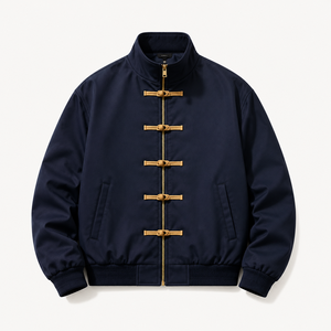 <span class=keywords><strong>Giacca</strong></span> Varsity da <span class=keywords><strong>Uomo</strong></span> Personalizzata OEM, <span class=keywords><strong>Giacca</strong></span> in <span class=keywords><strong>Velluto</strong></span> <span class=keywords><strong>a</strong></span> <span class=keywords><strong>Coste</strong></span> con Bottoni <span class=keywords><strong>a</strong></span> Nodo Cinese, Realizzata Interamente in Camoscio, <span class=keywords><strong>Giacca</strong></span> Stile Tang con Chiusura <span class=keywords><strong>a</strong></span> Rana - Product Image 1