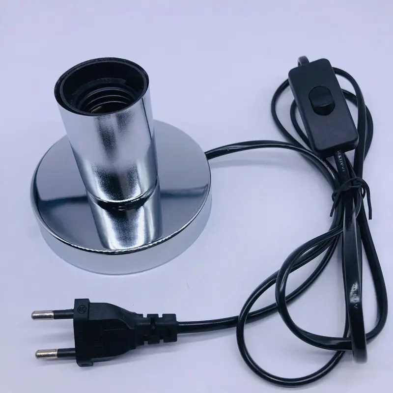 2pin Plug Usa Type E12 E14 E27 Lamp Houder Lamp Zout Vermogen Verlengkabel