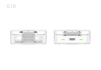 Nouveaux écouteurs intra-auriculaires TWS avec écran tactile LED, traduction IA, ANC, étanches IPX4, autonomie de 5 à 10 heures, G10