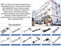 Module d'entraînement à crémaillère haute précision pour charges lourdes, longueur de course réglable, pour robot cartésien / CNC / portique / automatisation