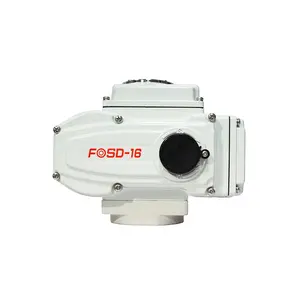 Digital Setting 30NM-6000NM Mini Rotating Actuator 4-20mA Control Valve Actuator 380V, DC Power Supply