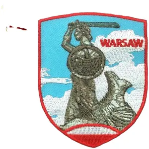 Miếng Vá Thêu Cờ Phong Cảnh Ba Lan Logo Theo Yêu Cầu Tối Thiểu Không Yêu Cầu