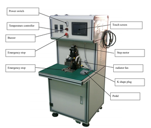 High soldering quality PD fast <b>charger</b> fast transmission data <b>cable</b> <b>type</b>-<b>c</b> USB <b>cable</b> wire soldering machine - Product Image 4