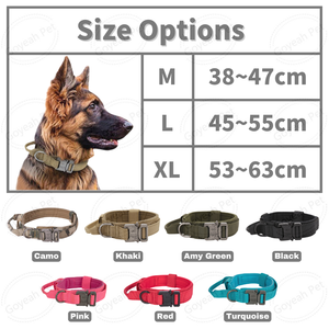 Quality Heavy Duty <strong>Tactical</strong> <strong>Dog</strong> <strong>Collar</strong> Quick Release <strong>Dog</strong> Training <strong>Collar</strong> - Product Image 6