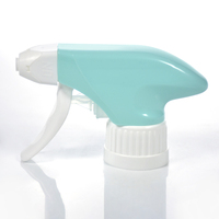 Vente en gros de cosmétiques, flacon personnalisable avec flacon PET coloré 28/410, capacité de 200 ml avec pulvérisateur à gâchette tout plastique