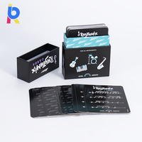 Cartes de jeu personnalisées de qualité supérieure pour l'apprentissage des enfants, éducatives, familiales, en carton épais, impression couleur intégrale, écologiques, livraison rapide