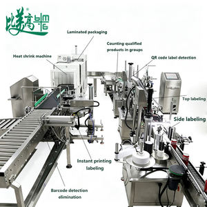 Ligne de production de canettes de cola : Étiquetage supérieur, lecture de codes, inspection, palettisation de canettes, aggrégation de codes sur 3 niveaux, traçabilité - Product Image 2