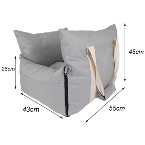 Yangyangpet Motif Floral <span class=keywords><strong>Chien</strong></span> Siège De Voiture Lit Imperméable Oxford Tissu <span class=keywords><strong>pour</strong></span> Chats - Product Image 3
