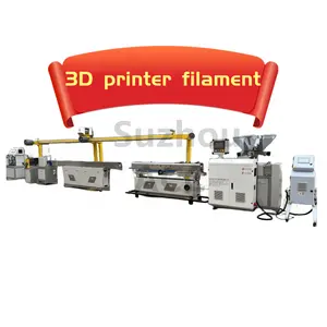 Mesin pembuat filamen warna-warni otomatis pabrikan Cina PLA tiga warna mesin pembuat filamen Printer 3D