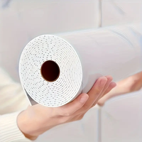 Décoration murale imperméable pour salle de bain Faux carrelage en marbre 3D Papier peint autocollants Panneau mural 3D Carreaux de plafond auto-adhésifs