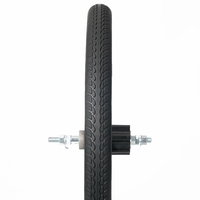 Nedong 20 pouces nouvelle jante vélo roue solide pneu e vélo pneus 20175 paire de roues sans installation pneu non pneumatique 20x175