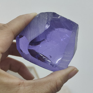 Nanosital Rough Color Changed #E260 Synthetic Nano Uncut Raw Material <b>Stone</b> Nano <b>Gems</b> - Product Image 1