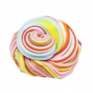 2025 TOYSRUNNER Kid-Friendly DIY Crystal Slime <b>Kit</b> Non-Toxic Bulk Fluffy Butter Cloud Unicorn Magnetic Slime Playdough Slime - Product Image 6