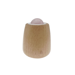 Rodillo de Masaje de Jade Aventurina en Forma de Copa, Herramientas de <span class=keywords><strong>Guasha</strong></span> de Madera para Cuello y Rostro con Función Musical - Product Image 3