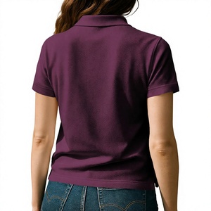 Camisas Polo Premium de Manga Larga para Mujer, Tela Elástica y Transpirable, Cómodas, Uniformes Casuales de Negocios, Camisas Polo en Venta - Product Image 2