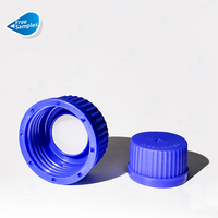 Flacon de réactif en verre à vis brun ambré transparent pour laboratoire avec ligne graduée Flacon de réactif chimique moyen