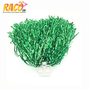 Nuovo Arrivo Variopinto <span class=keywords><strong>Cheerleader</strong></span> Tinsel Tirare Pompon Fiore Palla Per Il Calcio Il Basket Partita Pompoms - Product Image 2