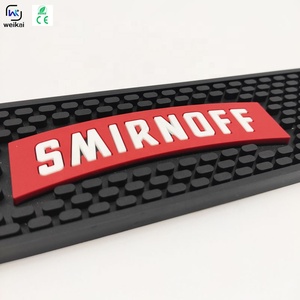PVC Soft <strong>Bar</strong> <strong>Mat</strong> Rubber Logo Customized Manufacturer Production Barber <strong>Mats</strong> - Product Image 5