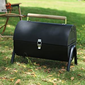 Barbecue portable pliable au charbon de bois Hongyi avec support pour brochettes, pour le camping, les pique-niques et l'usage intérieur - Product Image 2