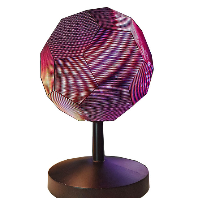 360 Degree Creative Shape P2 Full Color Rgb Ball Flexible Spherical Circular Round Video LED Sphere Display Screen