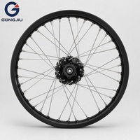 Ensemble de jantes de roue avant et arrière de moto 21x1.6 19x1.6 36 trous en aluminium 6061-T6 pour Surron Light Bee X S Segway X160