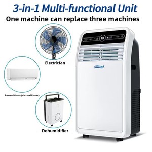 Fournisseur Professionnel de Climatiseurs Portables, Climatisation 3-en-1, Design Portable Multifonctionnel, Idéal pour une Utilisation en Intérieur - Product Image 2