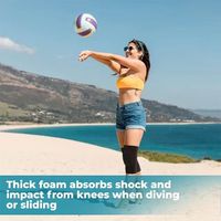 Knieschoner tanz Jambières d'hiver Workout Training Sports pad Danse Protecteur Soutien Volleyball Genouillères Coussinets
