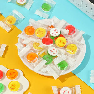 Venta al por mayor <span class=keywords><strong>Caramelos</strong></span> Sonrientes 2 en 1 Dulce Menta Fruta Sabor Prensa Caramelo Duro Colorido Cara Sonriente Caramelo - Product Image 2
