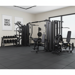 Placa de máquina de fitness comercial cargada Multi <span class=keywords><strong>Gym</strong></span> <span class=keywords><strong>Pro</strong></span> 10 Station Pin Selección de carga equipo de gimnasio - Product Image 3