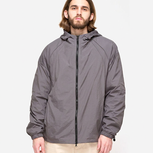 OEM Wholesale Custom Printing Lightweight <b>Zipper</b> Windbreaker <b>Jackets</b> Outdoor New Arrival Men Windbreaker <b>Jacket</b> or man - Product Image 1