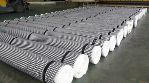 Geovance hai trục geogrid nhựa xây dựng lưới với PP và Polyester đất ổn định sợi thủy tinh <span class=keywords><strong>geogrids</strong></span> - Product Image 6