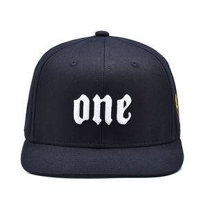 Gorras Snapback Personalizadas Bordadas al por Mayor, Fabricante de Gorras Snapback Negras de 6 Paneles - Product Image 2