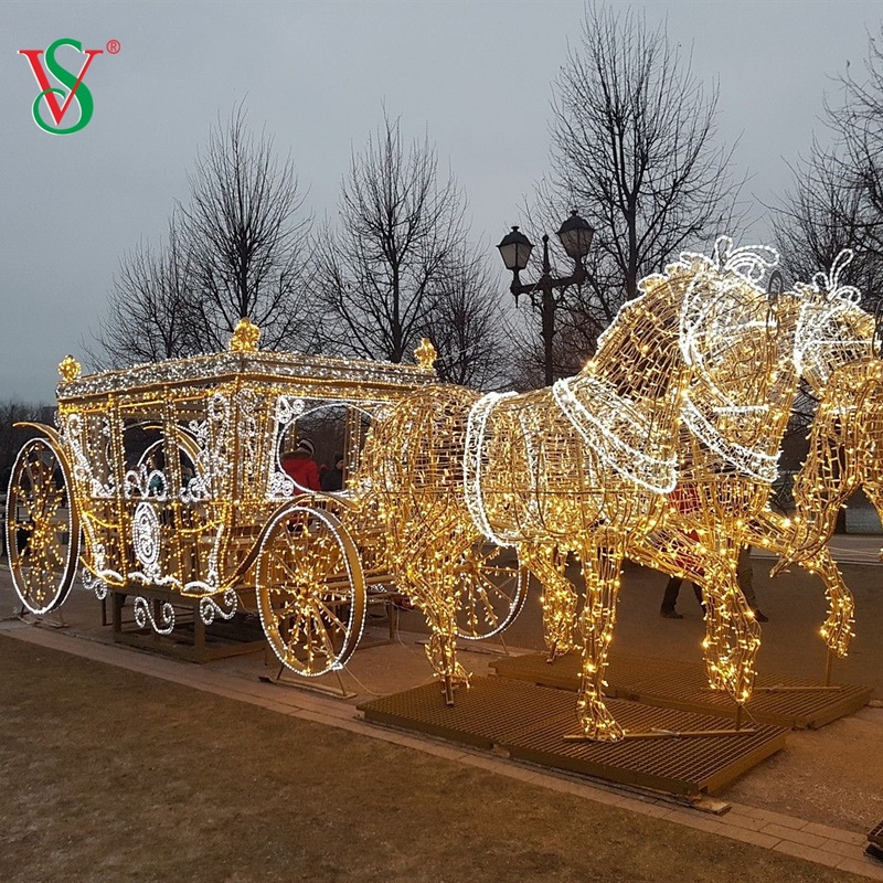 Christmas Outdoor Decoration LED 3D Christmas