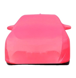Cubierta de coche deportivo para interiores, cubierta de coche completa de protección a prueba de polvo elástica de terciopelo para garaje subterráneo, exposición de coches - Product Image 1