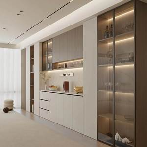 Aparador moderno de metal de madera maciza para el hogar, Hotel, comedor, cocina, dormitorio, granja, uso al aire libre o en el baño - Product Image 1