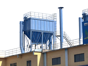 Depuratore a filtri a sacchi per polveri <span class=keywords><strong>di</strong></span> cemento da forni e impianti frantumatrici <span class=keywords><strong>di</strong></span> pietre - Product Image 2