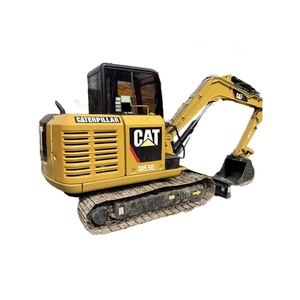 Mini-excavatrice d'occasion CAT 305.5E2, poids opérationnel de 5,5 tonnes, avec godet de 0,22 m³, excavatrice hydraulique sur chenilles d'occasion - Product Image 1