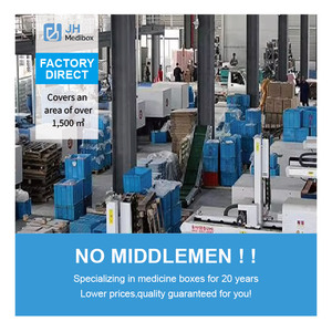 กล่องยาอะลูมิเนียมสีเงินสำหรับขายส่ง กล่องเก็บยาสำหรับผู้สูงอายุ ของขวัญสำหรับผู้สูงวัย - Product Image 3