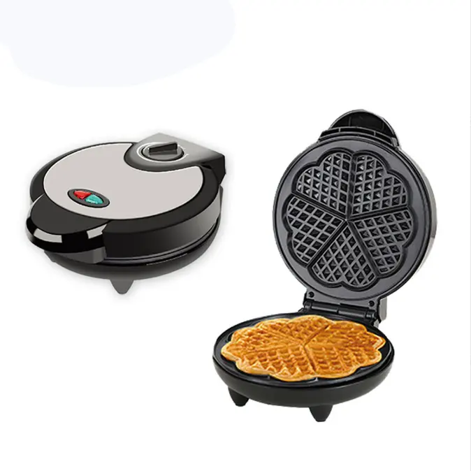 Điện Bánh Quế Nhà Sản Xuất Bong Bóng Trứng Bánh Waffle Lò Nướng Bánh Pancake Không Dính Nướng Pan Ăn Sáng Máy Muffin Bánh Sandwich Sắt Khuôn