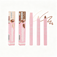 Kiss Beauty – Crayon illuminateur professionnel pour sourcils, double embout, waterproof, longue tenue, sans ingrédients chimiques, vente en gros usine