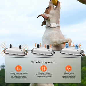 Collier de dressage anti-aboiement pour chien rechargeable personnalisé avec télécommande étanche IP67, portée de 1000 m, dispositif intelligent - Product Image 4