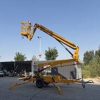 Nacelle élévatrice articulée remorquable CE 230 kg 8 m pour l'entretien des entrepôts