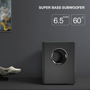 <span class=keywords><strong>Barra</strong></span> <span class=keywords><strong>de</strong></span> <span class=keywords><strong>sonido</strong></span> <span class=keywords><strong>de</strong></span> TV <span class=keywords><strong>de</strong></span> 31 pulgadas con Subwoofer, altavoz envolvente 3D con cable e inalámbrico, conexión óptica/AUX/RCA/USB/ARC (2 micrófonos) - Product Image 3